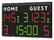 Tabellone segnapunti multisport, per utilizzo multidisciplinare (pallacanestro, pallavolo, calcio a 5, ecc.)., cifre H15cm